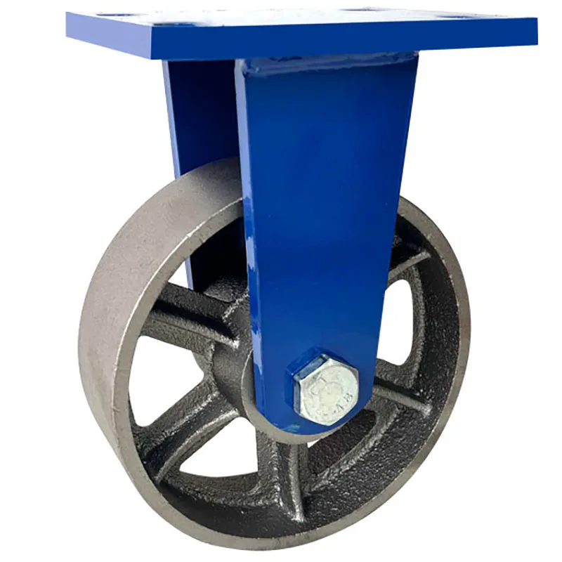 5 inch Heavy-duty casters, high-temperature resistant all-iron casters, gantry wheels, push wheels