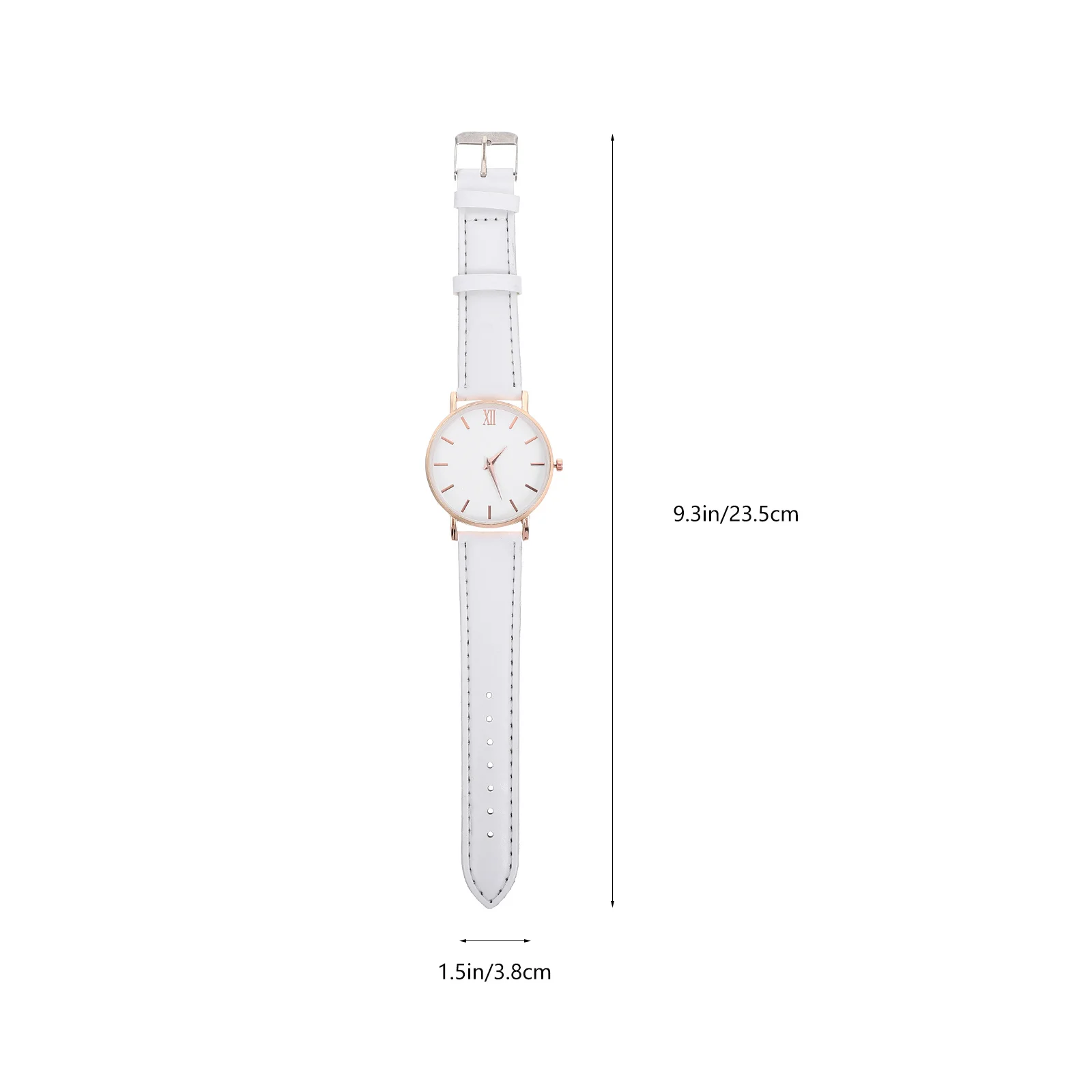 Delicate Women Watch Comfortable PU Strap Wear-Resistant Wrist Watch Suitable for Office Shopping Gift Accessory
