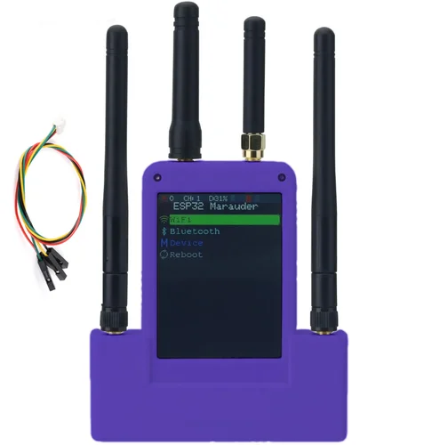 Imagen 2 del producto Con instrucciones de uso (firmware) para la placa de expansión 4 en 1 para Flipper Zero ESP32 Marauder para Flipper Zero - Educativo