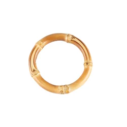 Romantic Unique Handmade Round Circle Real Natural Bamboo Root Napkin Ring