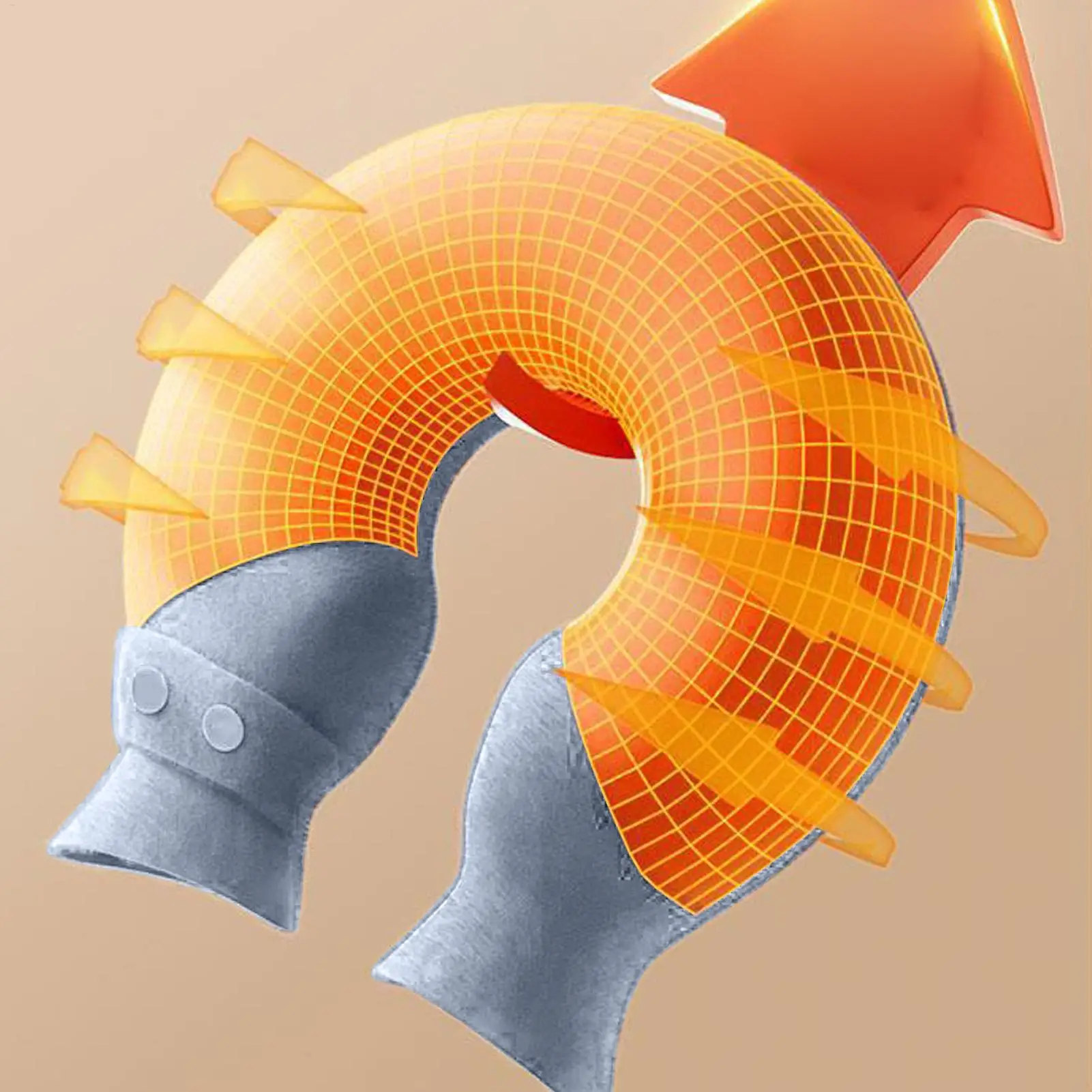 

Shoulder Warmer 1800ml Ergonomic Relaxing Wrap Neck Wrap Warmer Relaxing Leak Proof For Muscles Home Family Friends Travel Men