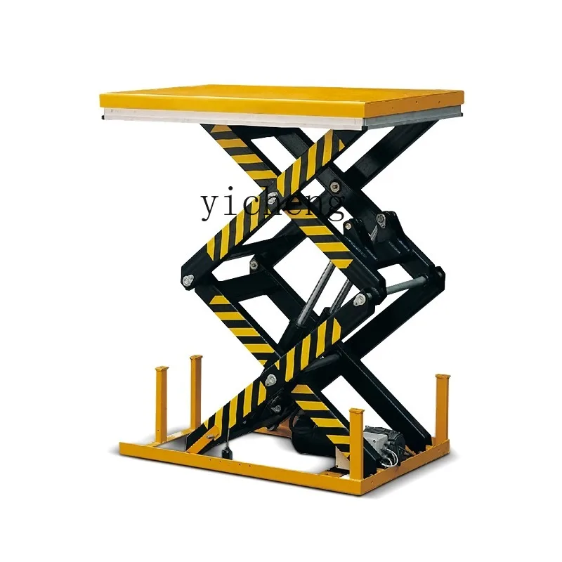 

ZC Fixed Electric Lift Platform Scissor Type Hydraulic Elevator Household Electric Freight Ladder Hoist