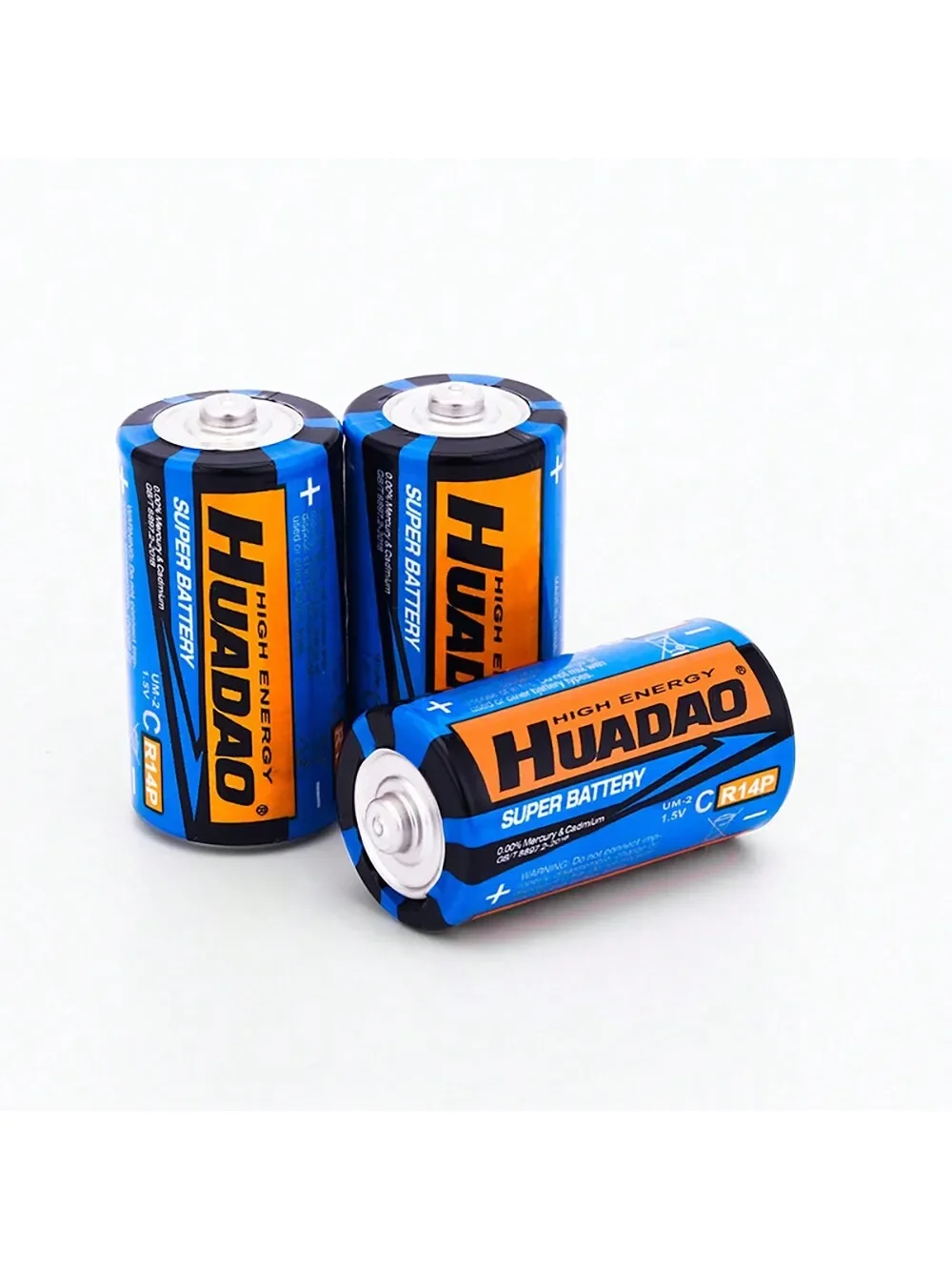 1.5V R14P Universal  UM-2 C Disposable Zinc-manganese Battery for Instruments Emergency Lights Electronic Keyboards Toy Cars
