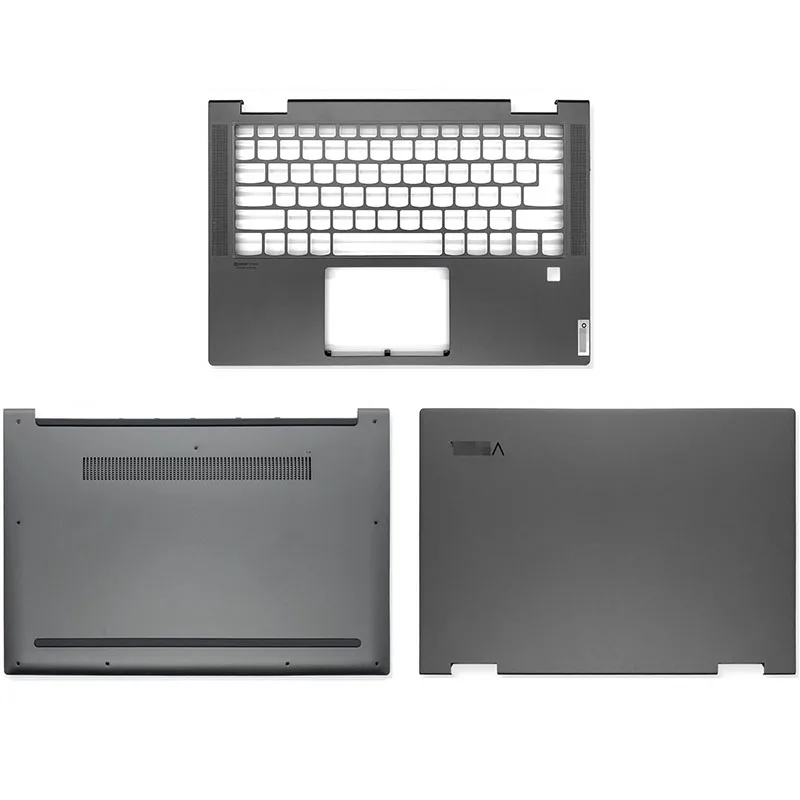 

New For Lenovo Yoga C740-14 C740-14IML Series Laptop LCD Back Cover Palrmest Bottom Case Grey A C D Cover