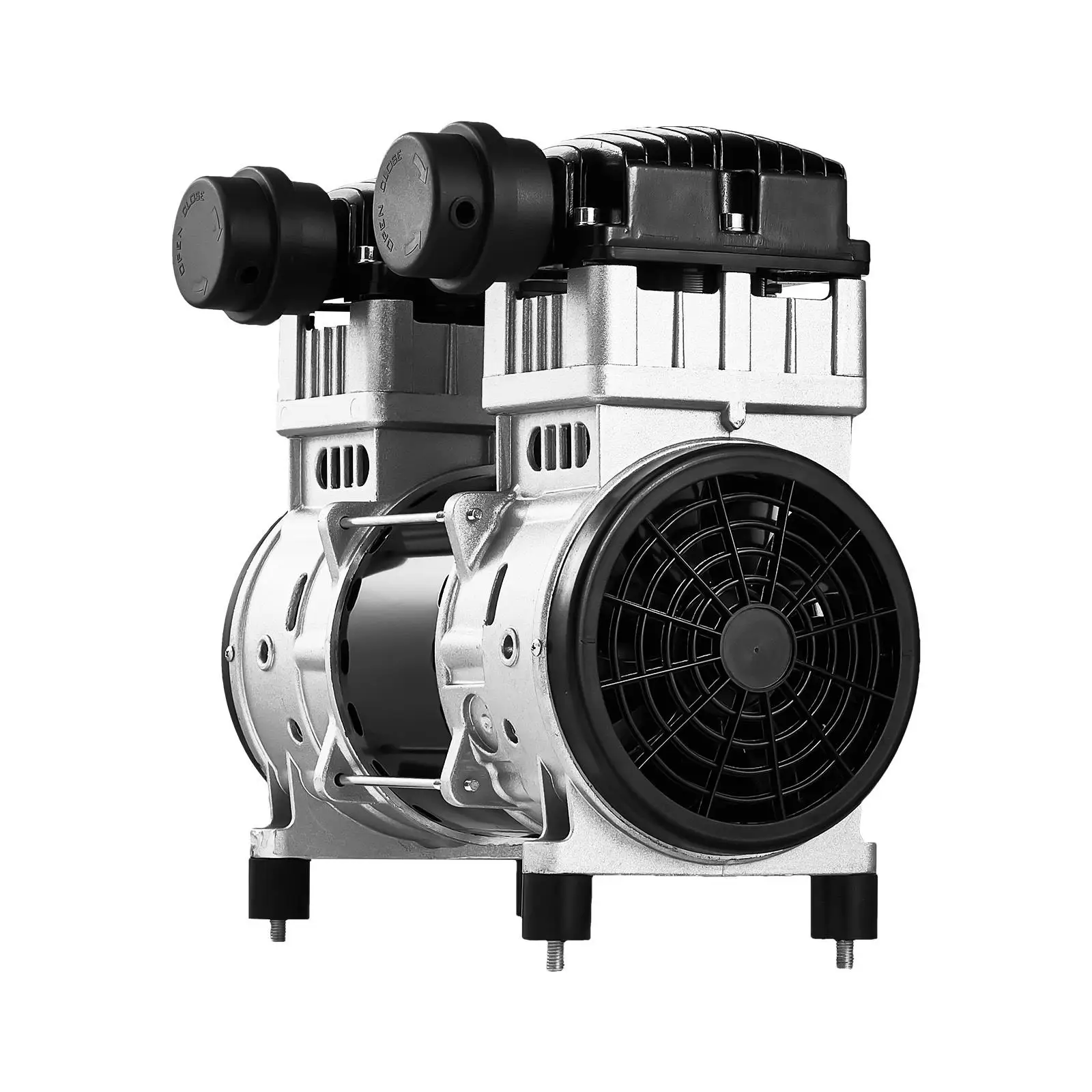 5.2CFM at 90PSI Oil Free Air Compressor Pump 145PSI Maximum Pressure 78dB Ultra Quiet Motor for auto Repair Tire Inflation Spray Painting Woodwork Nailing