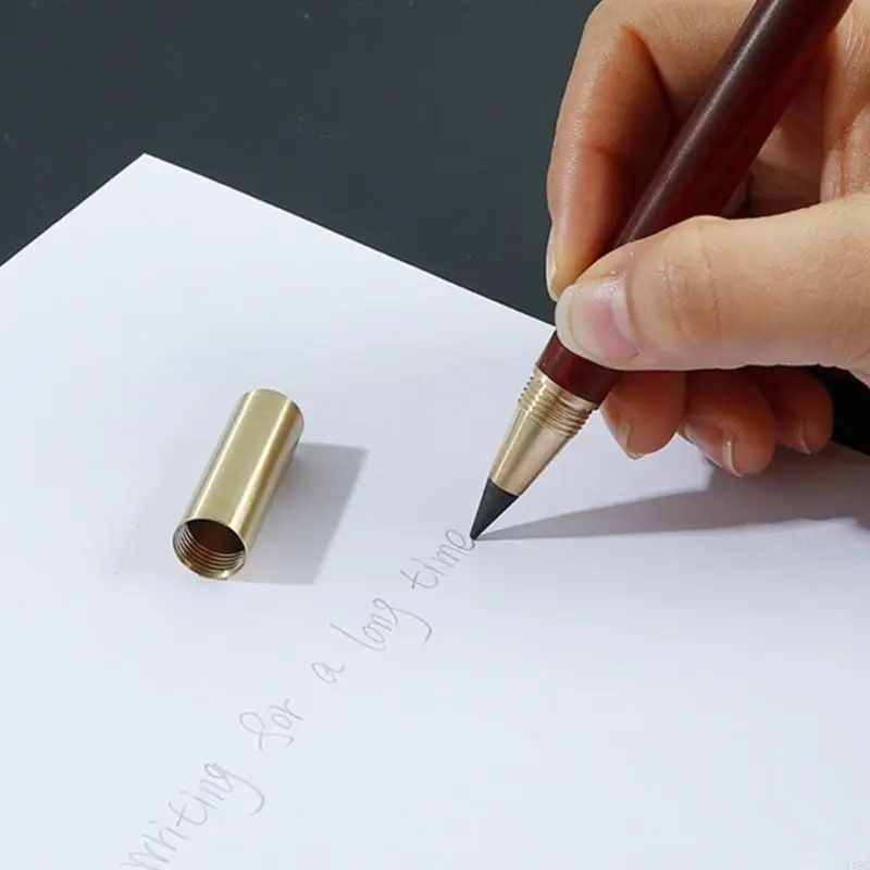 Бесчернильные карандаши 918C, вечный карандаш, неограниченное количество писем, вечный карандаш, плавное письмо, металлическая