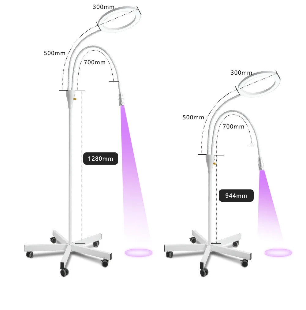 Lámpara de pegamento UV para extensiones de pestañas, luz LED de 5W, sin comentarios, nueva técnica