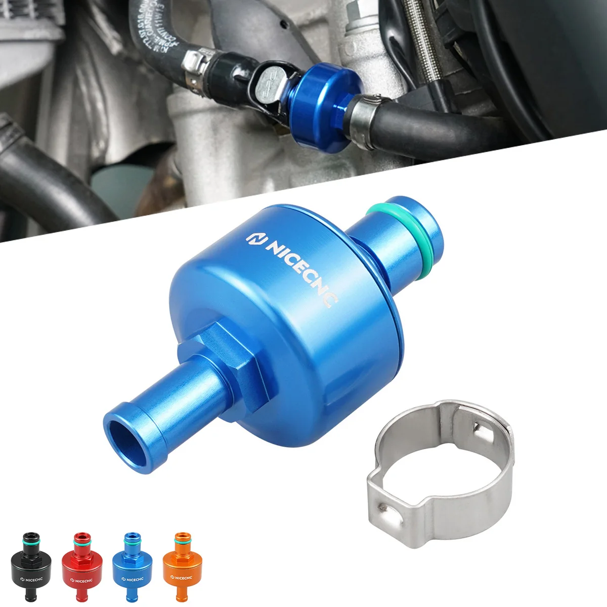 

For Husqvarna 701 ENDURO 701 SM 2016-2023 KTM 300 EXC SIX DAYS TPI 690 SMCR GasGas EC 300 Beta HUSABERG Aluminum Fuel Filter