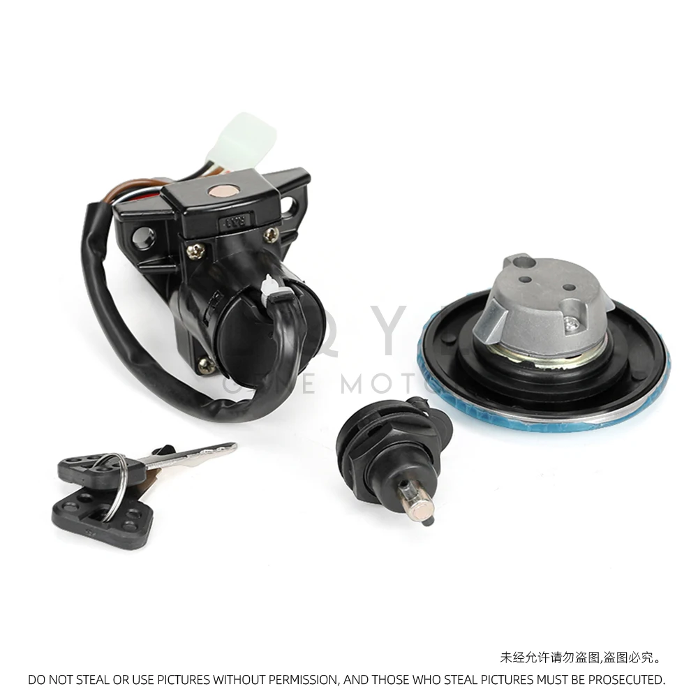 دراجة نارية مفتاح إشعال قفل غطاء الوقود الغاز خزان غطاء مفتاح مجموعة لياماها YBR-125 YBR JYM125-7 JYM125