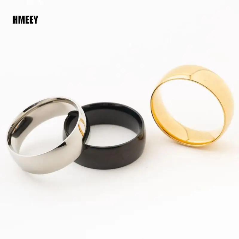 Tarnish Free 2mm 4mm 6mm Stainless Steel 18K Gold Plated Silver Color Knuckle Rings For Lady Minimalist Gold Rings For Women