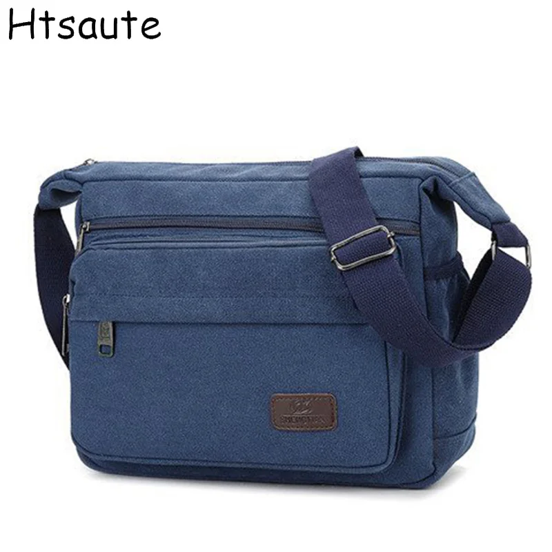

Casual Canvas Shoulder Bag Zipper Zipper Design with Adjustable Shoulder Strap, Versatile Large-capacity Messenger Crossbody Bag