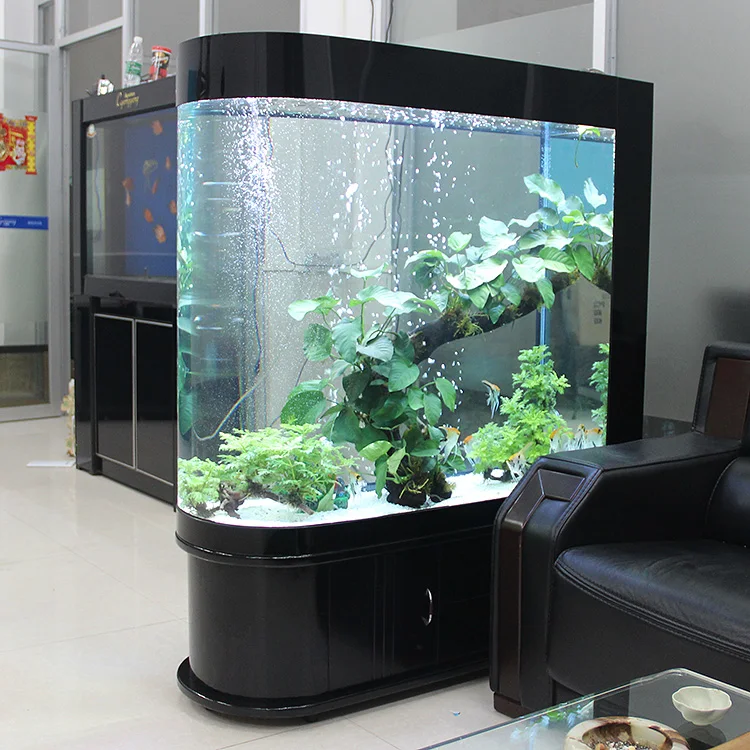 

Living room, household entrance, large and medium-sized ecological water free lazy goldfish tank