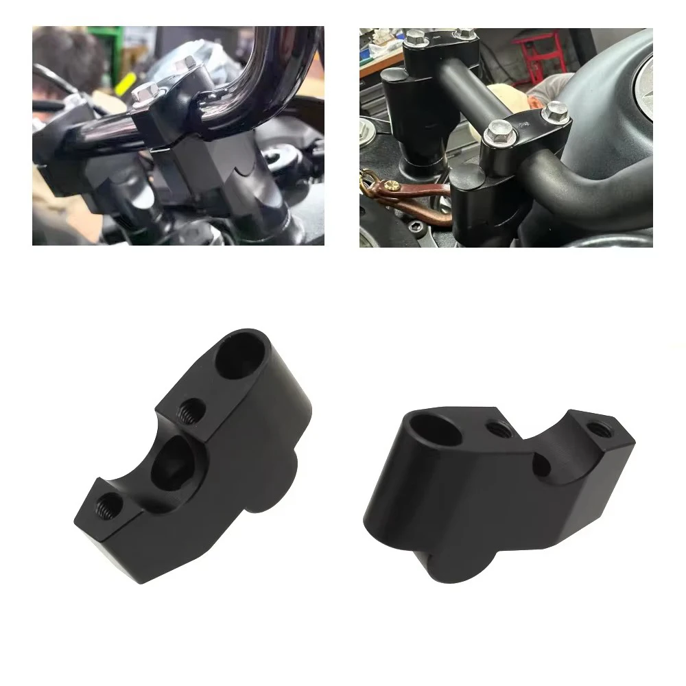 Eliminator500 Eliminator400 Handlebar Risers Up For Kawasaki Eliminator 400 500 24- Clamp Mount Handle Bar Riser Move Back Parts