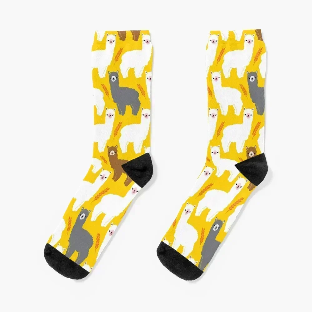 

The Alpacas I Socks anti slip football golf Hiking boots Stockings Men's Socks Luxury Women's