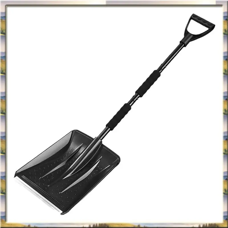 

Приятная для бюджета портативная лопата для снега для подъездной дороги лопата для снега для автомобиля аварийный кемпинг 4 в 1, легкая лопата для снега, зима