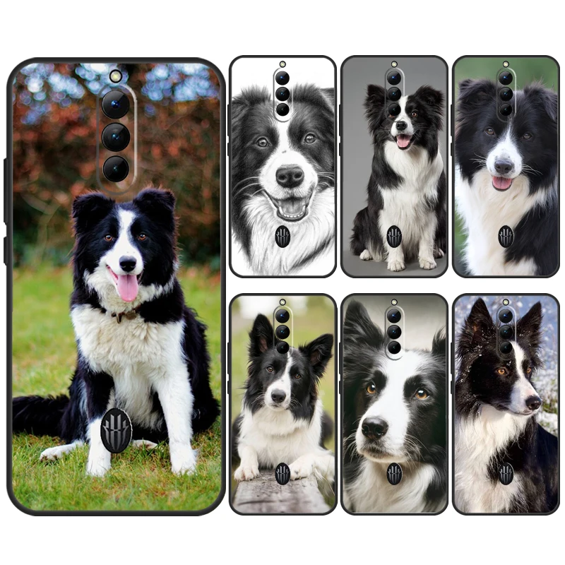 Border Collie Dog Case For ZTE Nubia Red Magic 9 Pro Plus Red Magic 8 8S Pro Plus 6 7 6S 7S 5G 5S 6R Cover