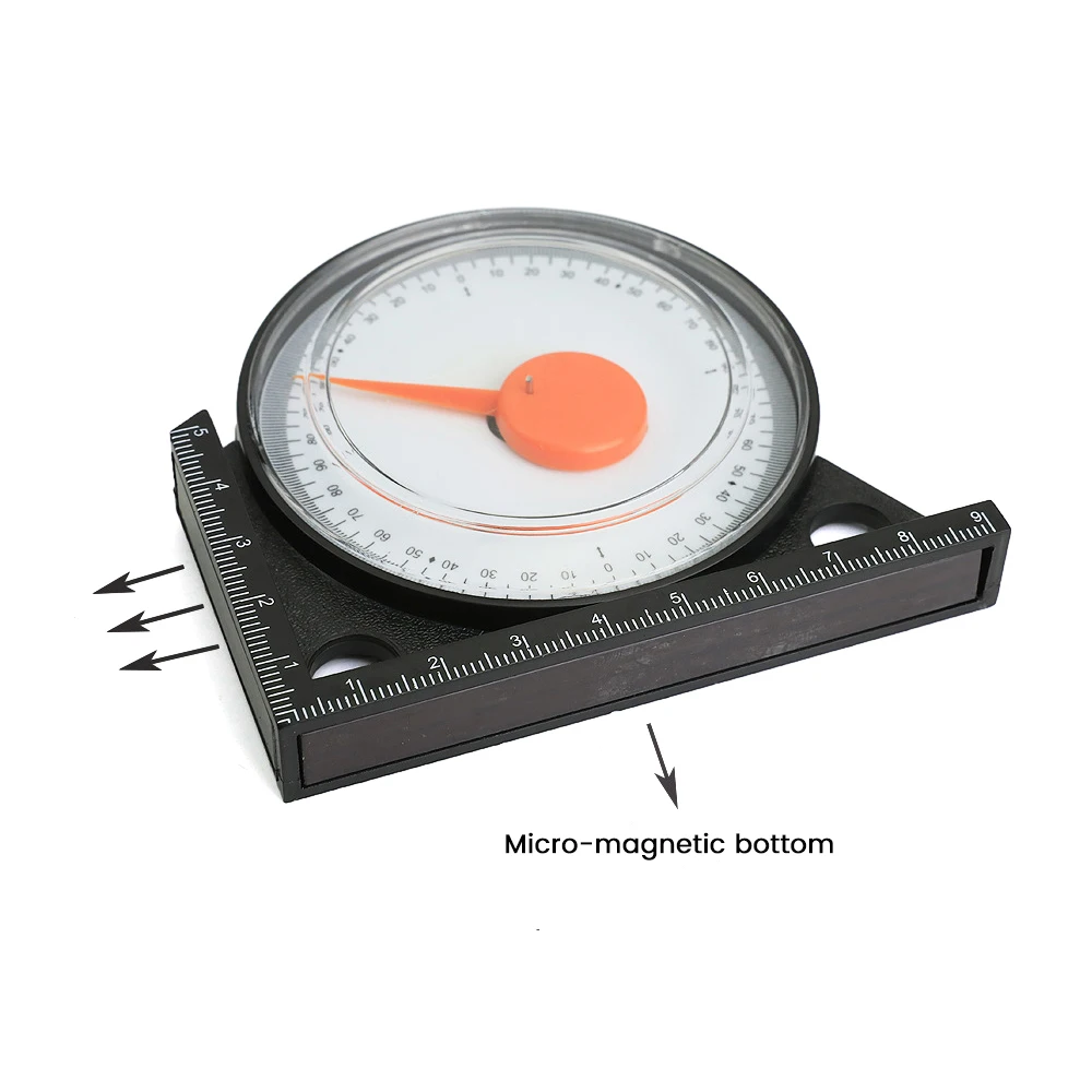 Slope Mini Inclinometer Protractor Tilt Level Meter Angle Finder Clinometer Gauge Measurement Tool