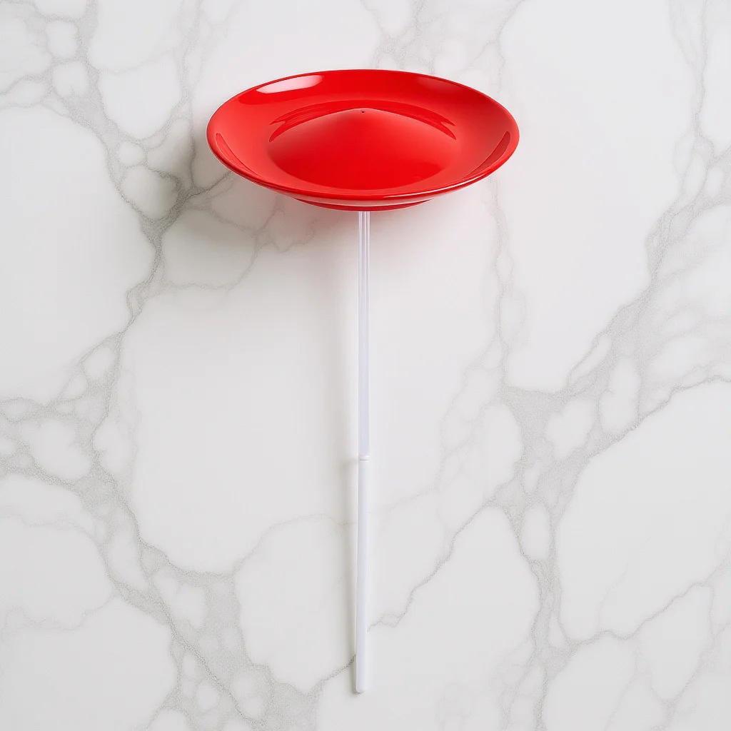 Spinning Plate With Sticks Juggling Props For Circus Skills Training Beginners Adult Performance Set Spinning Plate