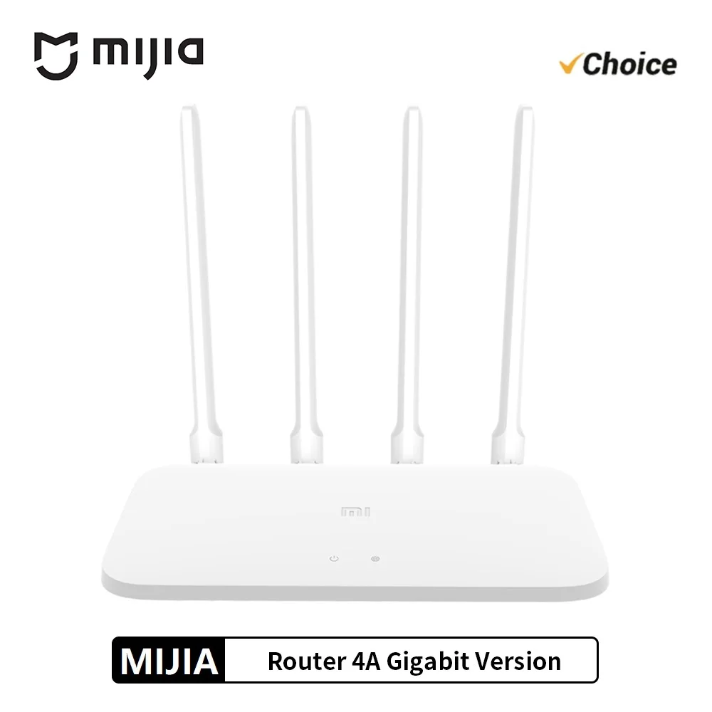 Mi Router 4A Gigabit Version 2.4GHz 5GHz WiFi 1167Mbps WiFi Repeater 128MB DDR3 High Gain 4 Antennas Network Extender