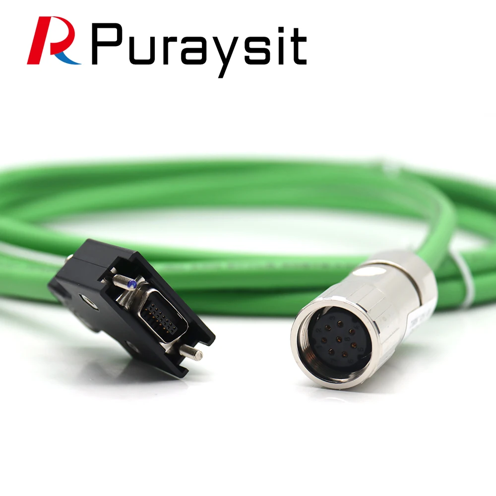 Puraysit V90 Servo Motor Encoder Cable 6FX3002-2CT20-1AD0 6FX3002-2CT20-1AF0 6FX3002-2CT20-1BA0 6FX3002-2CT20-1CA0 for Siemens