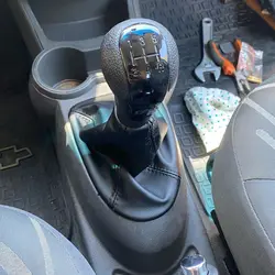 Gear Shift Knob for Chevrolet Chevy Spark 2011 2012 2013 2014 2015 2016 Lever Stick Gaiter Boot Cover Collar 5 Speed Accessory