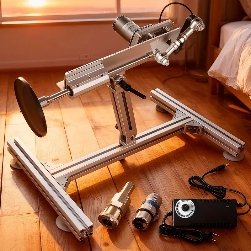 흡입 컵 브래킷이 있는 텔레스코픽 선형 액추에이터 3XLR 커넥터 홈 자동화를 위한 큰 조정 가능한 스트로크 6-20cm/3-15c