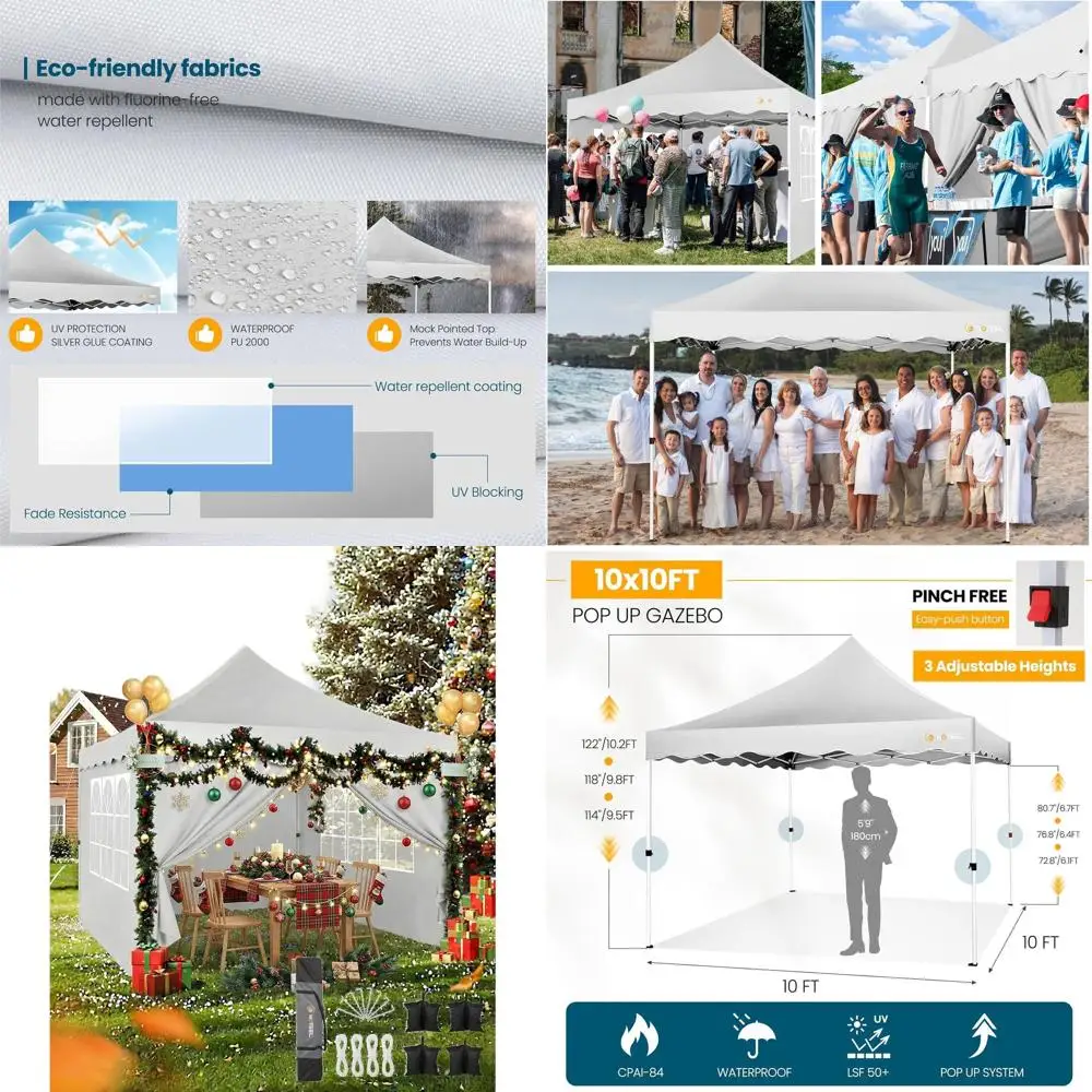 10X10 White Party C…