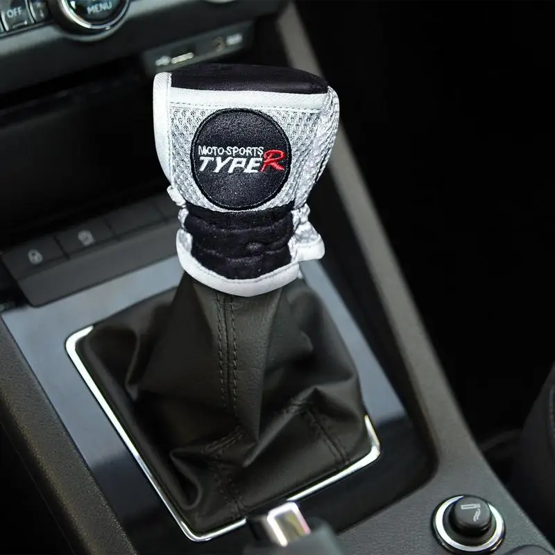 

Gear Stick Cover Fabric Soft Shift Knob Stick Cover For Car Protective Car Shifter Protector Anti-Slip Knobs Cover Novel Car