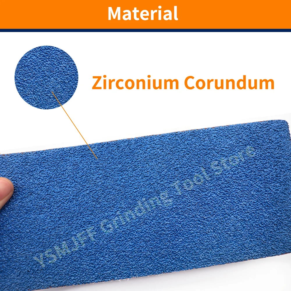 Imagem -03 - Zircônia Lixar Correias para Lixadeira Lixadeira Afiação de Faca Metal 4x24 40120 Gruts 610x100 mm 10 Pcs