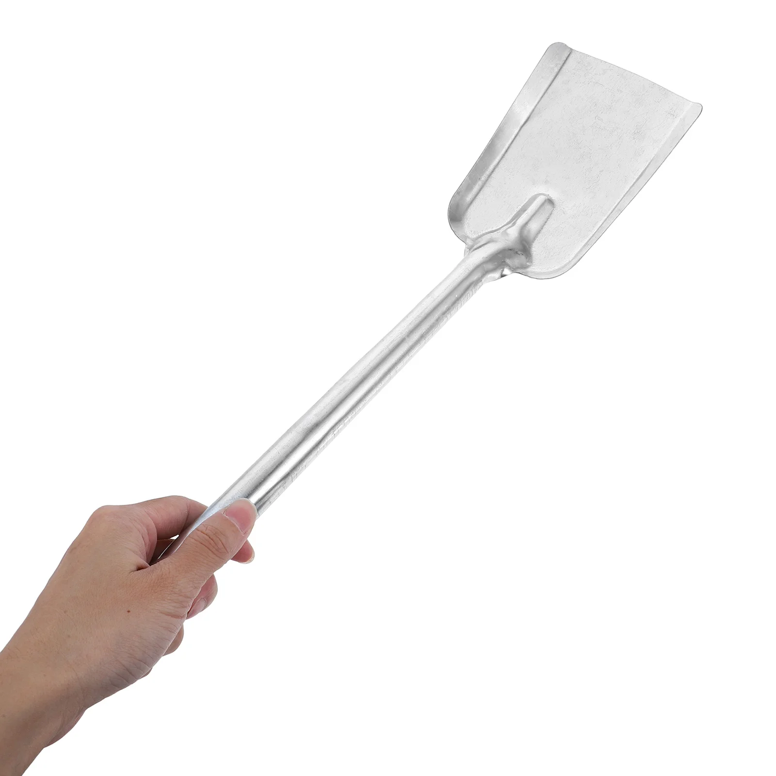 Soot Dustpan Kitchen Fireplace Household Scoop for Coal Ash Cleaning Iron Long Handle Stove