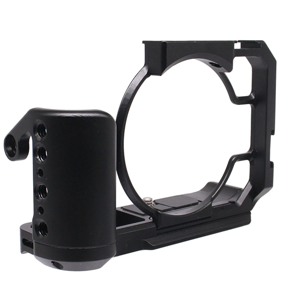 Kamerakäfig für Canon EOS R ILDC / R50V Kamera, passgenau für Arca Swiss Grundplatte, ARRI Cold Shoe Halterung, Video Film Rig Stabilisator – Detail 19