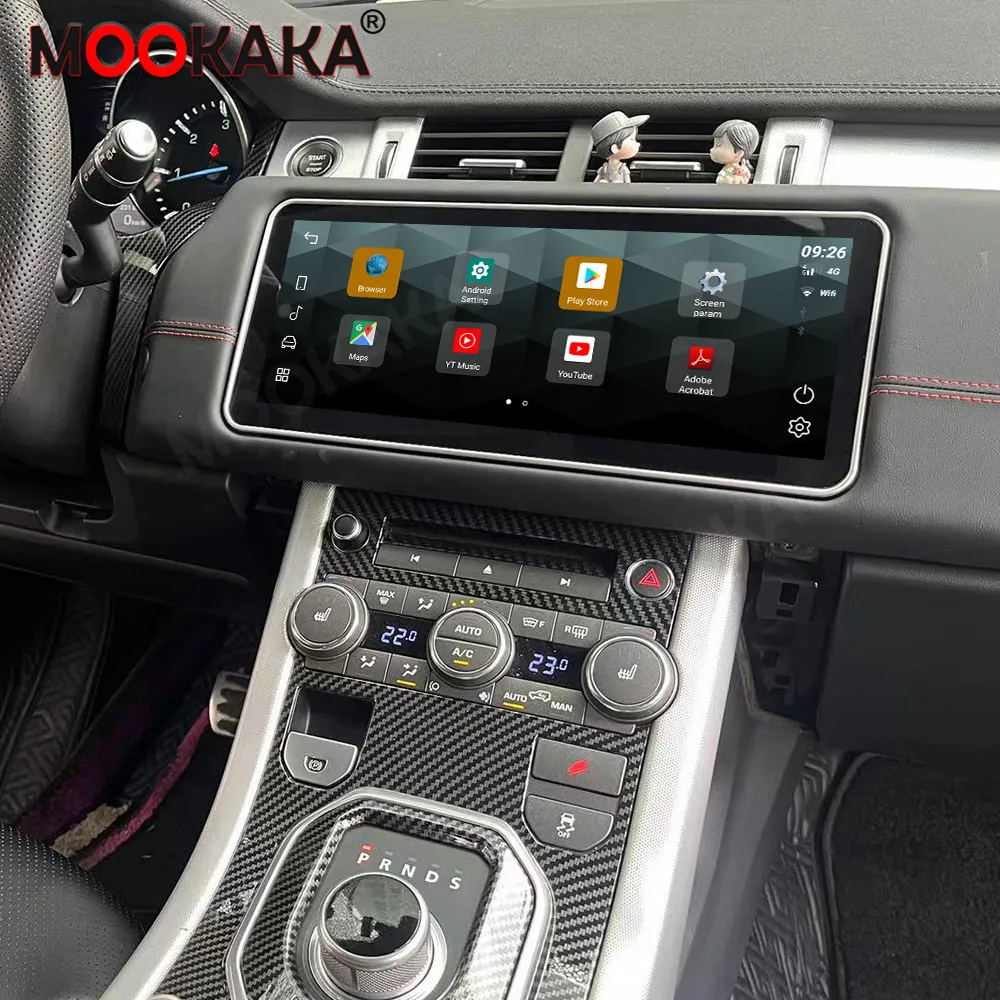 

Автомагнитола Android для Land Rover Range Rover Evoque, мультимедийная система с беспроводным CarPlay, GPS-навигацией и стереофоническим звуком