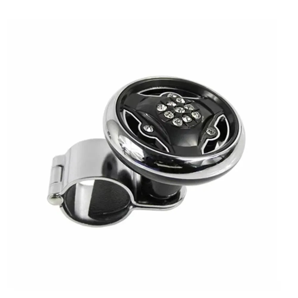 Practical ABS Steering Wheel Spinner Knob Rotating Adapter Steering Wheel Ball Handle Car Turning Car Accessories Auto