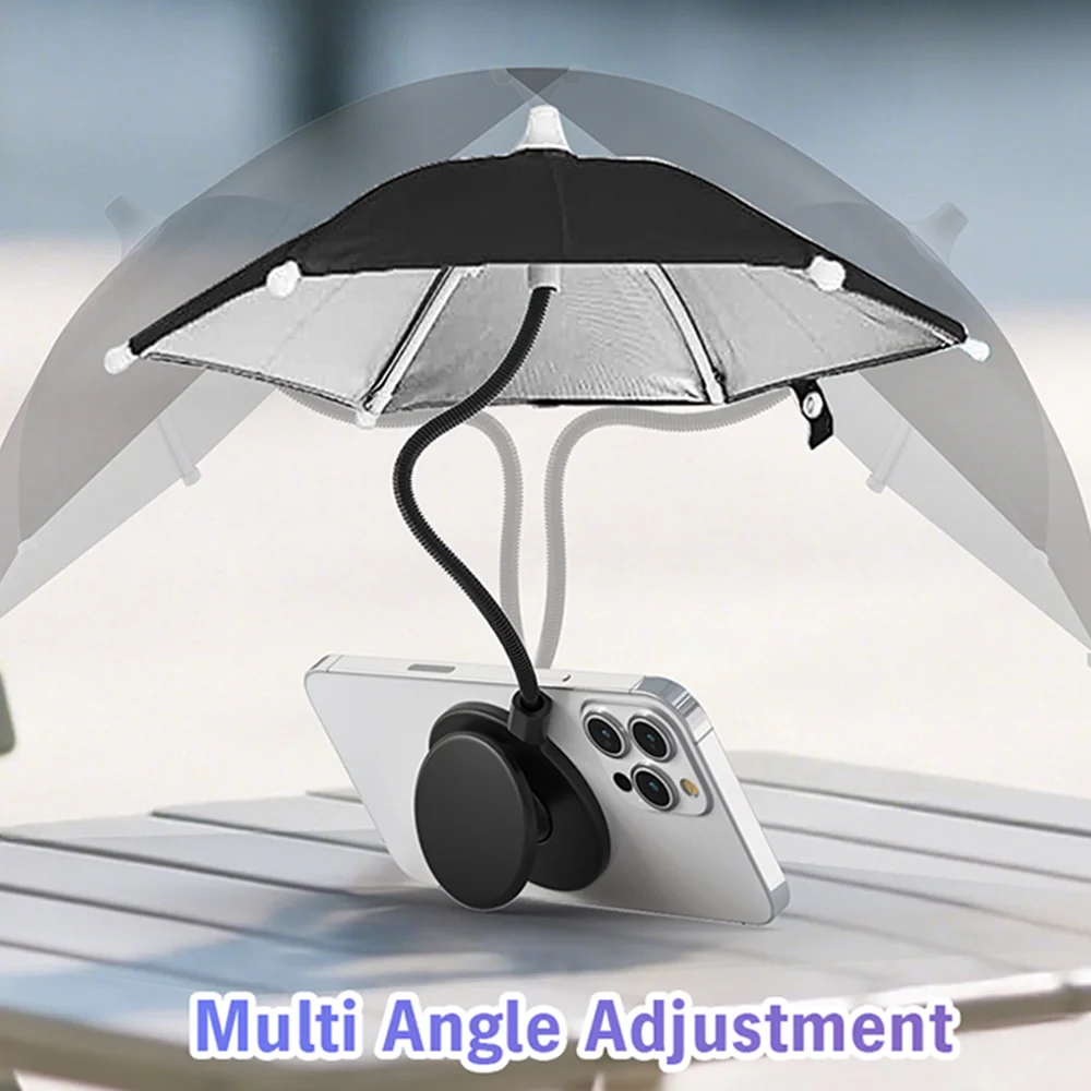 

Grippopso Magnetic Phone Umbrella Griptok Holder Socket for iphone 17/16/15/14/13 Pro Max Anti-glare Sun Shade Shield Cover Hold