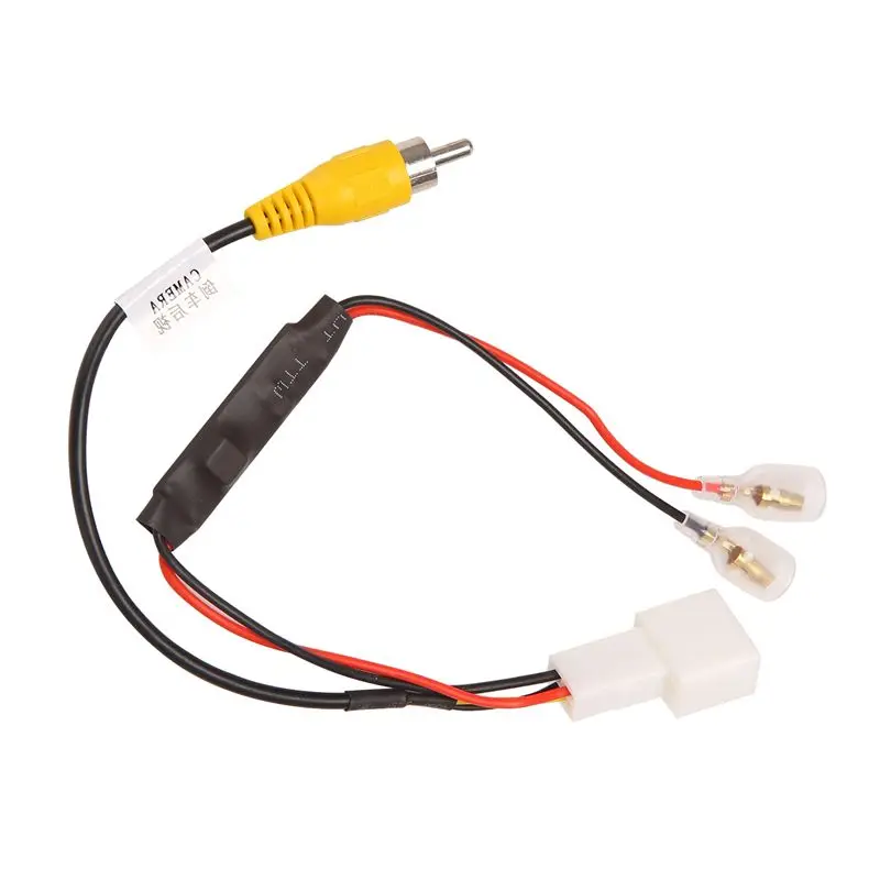 A11M-4X 4 Pin Car Reverse Camera Retention Wiring Harness Cable Plug Adapter Connector Fit For Toyota