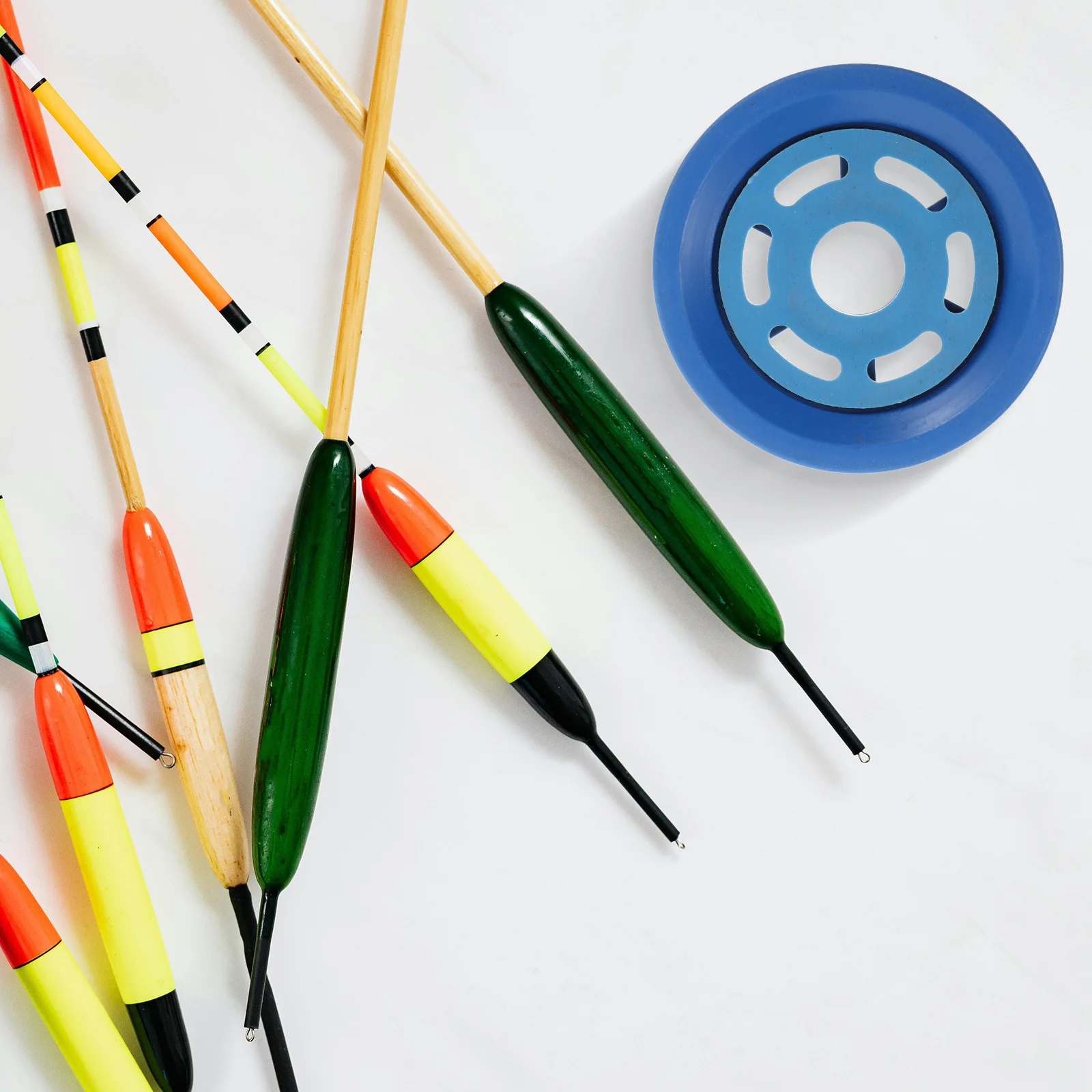 6 مجموعات من حلقات شبكة صيد السمك على الطراز الأمريكي، ملحقات فاصل شبكي قابلة لإعادة الاستخدام، بديلة من البلاستيك لأدوات معدات الصيد #2