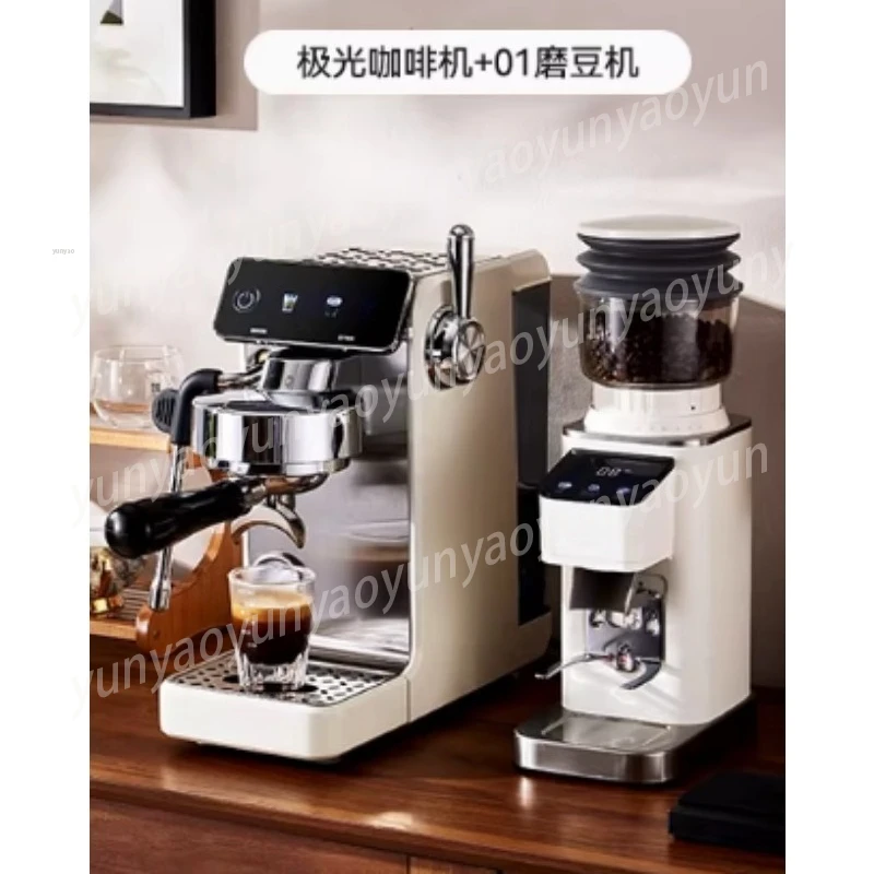 Home Espresso Machine with Professional Extraction, Switchable Auto & Manual Mode, Compact Cold Brew Maker