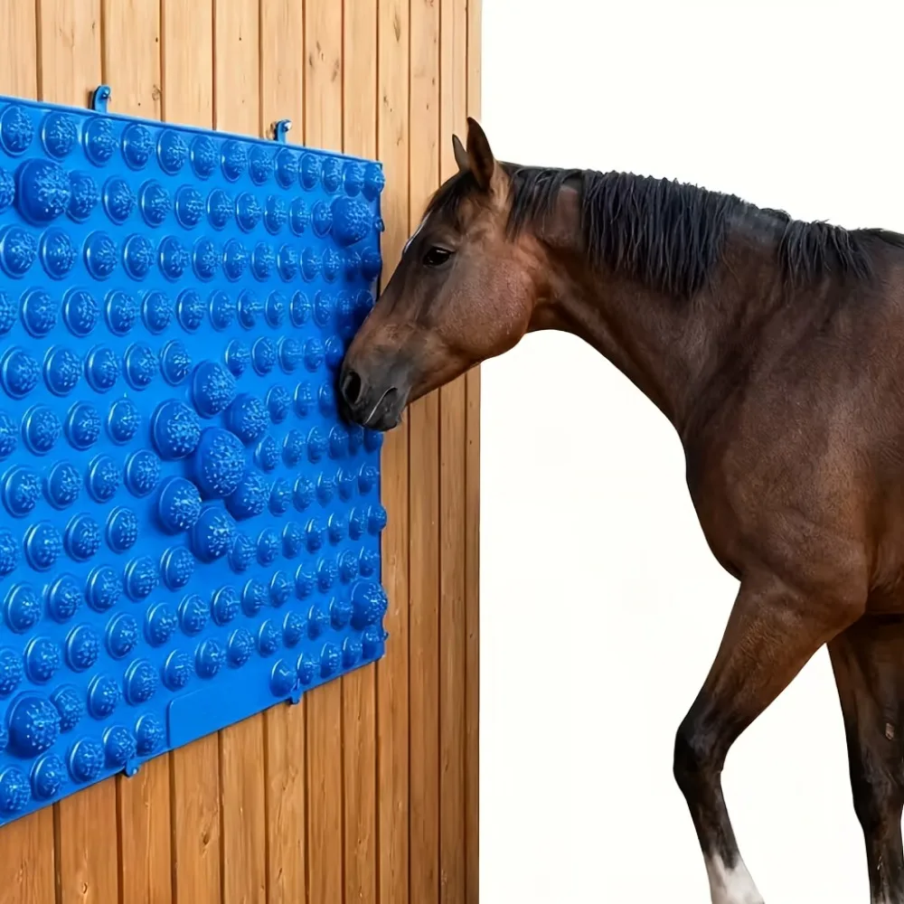 5‑Pack Heavy‑Duty Livestock Scratching Pad TPE Scratcher For Horse Cattle Sheep Goat Farm Stable Grooming Supplies