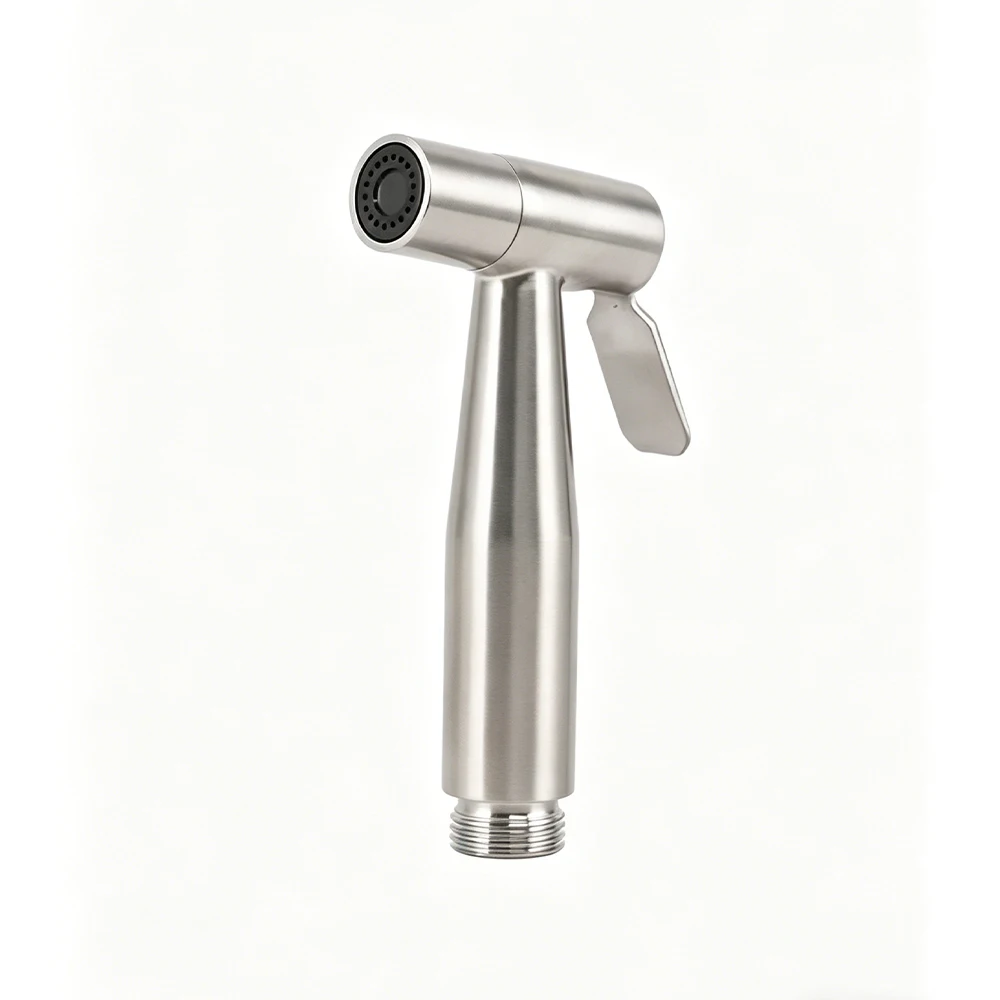 Badezimmer Edelstahl-Handbrause für Toiletten-Bidet, Gebürsteter Edelstahl-Handduschkopf – Detail 12