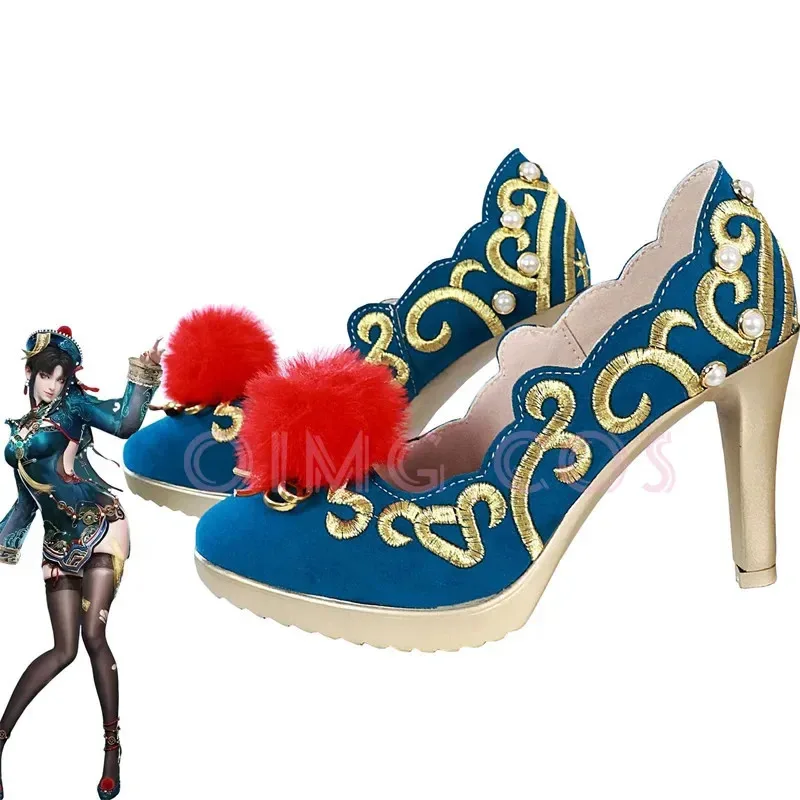 Naraka Bladepoint Tessa Косплей Аниме Обувь Китайский Стиль Хэллоуин для Мужчин Игра