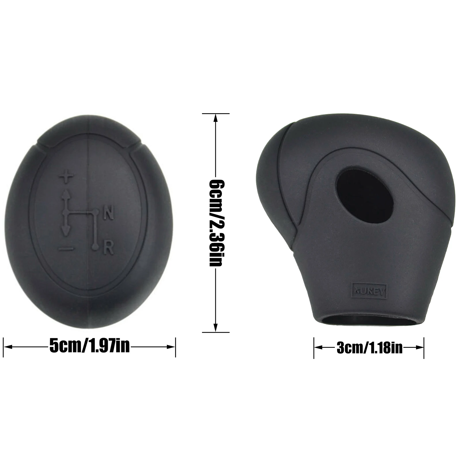 Car Gear Shift Collar Knob Cover For Smart Fortwo Forfour Cabrio Roadster 450 451 452 Series Silicone Head Case Sleeve Protector