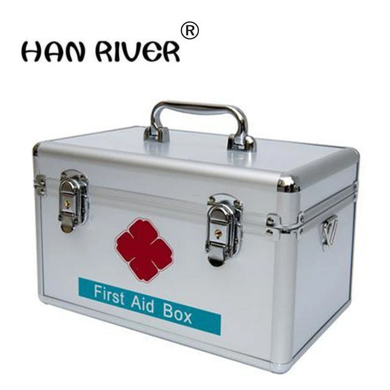 

Family medicine cabinet multilayer medical first aid kit medicine household children receive a case plastic box