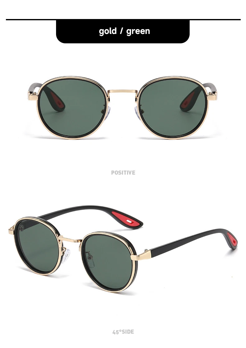 Neue Retro Pilot UV400 Sonnenbrille Männer Frauen Marke Designer Sonnenbrille Unisex Outdoor Shades Klassische Trendy Brillen – Detail 9