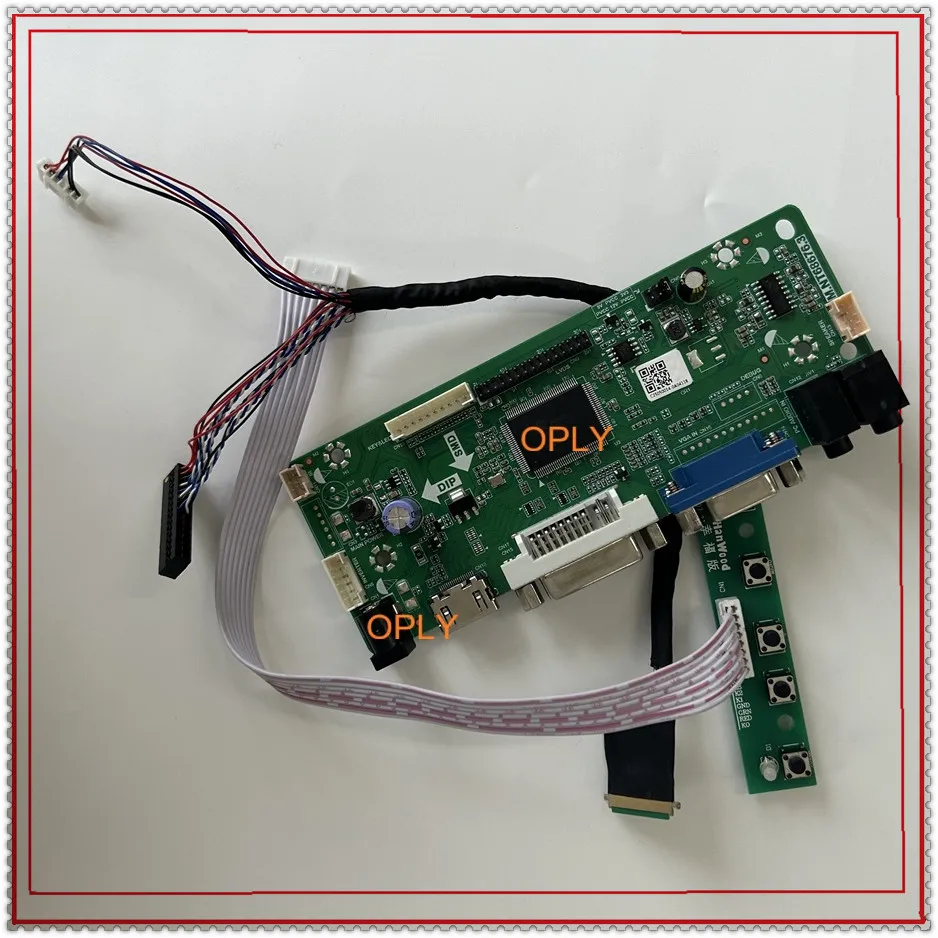 

Комплект для M101NWT2 M101NWT2 R1/R3 1024X600 10,1-дюймовый 40-контактный HDMI-совместимый VGA DVI LVDS панель контроллера плата ЖК-экран монитор