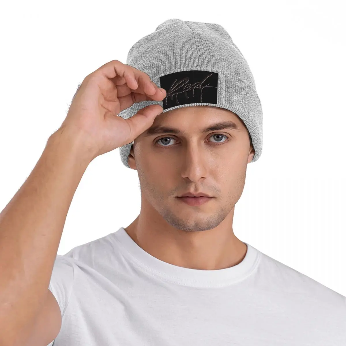 Czapka zimowa Playboi Carti, ciepła dzianinowa czapka typu beanie, czapka hip-hopowa unisex