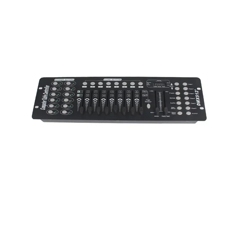 

Новая консоль управления, светодиодная лампа DMX512, консоль для освещения сцены, свадебный луч, встряхивающий головной светильник, диммер управления