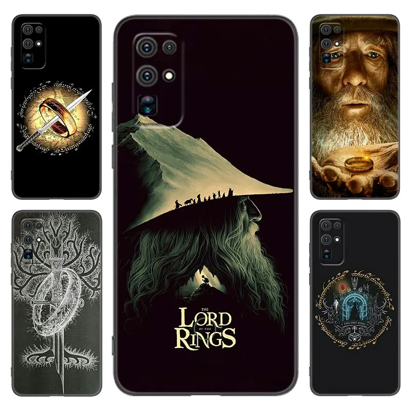 The L-Lord of the R-Rings Black Phone Case For Honor 9 50 SE 90 Lite 20 Y7 Pro Y6 Y9 Prime 9i 9X X7 X7A X8 X8A X9 Y5 2018 2019