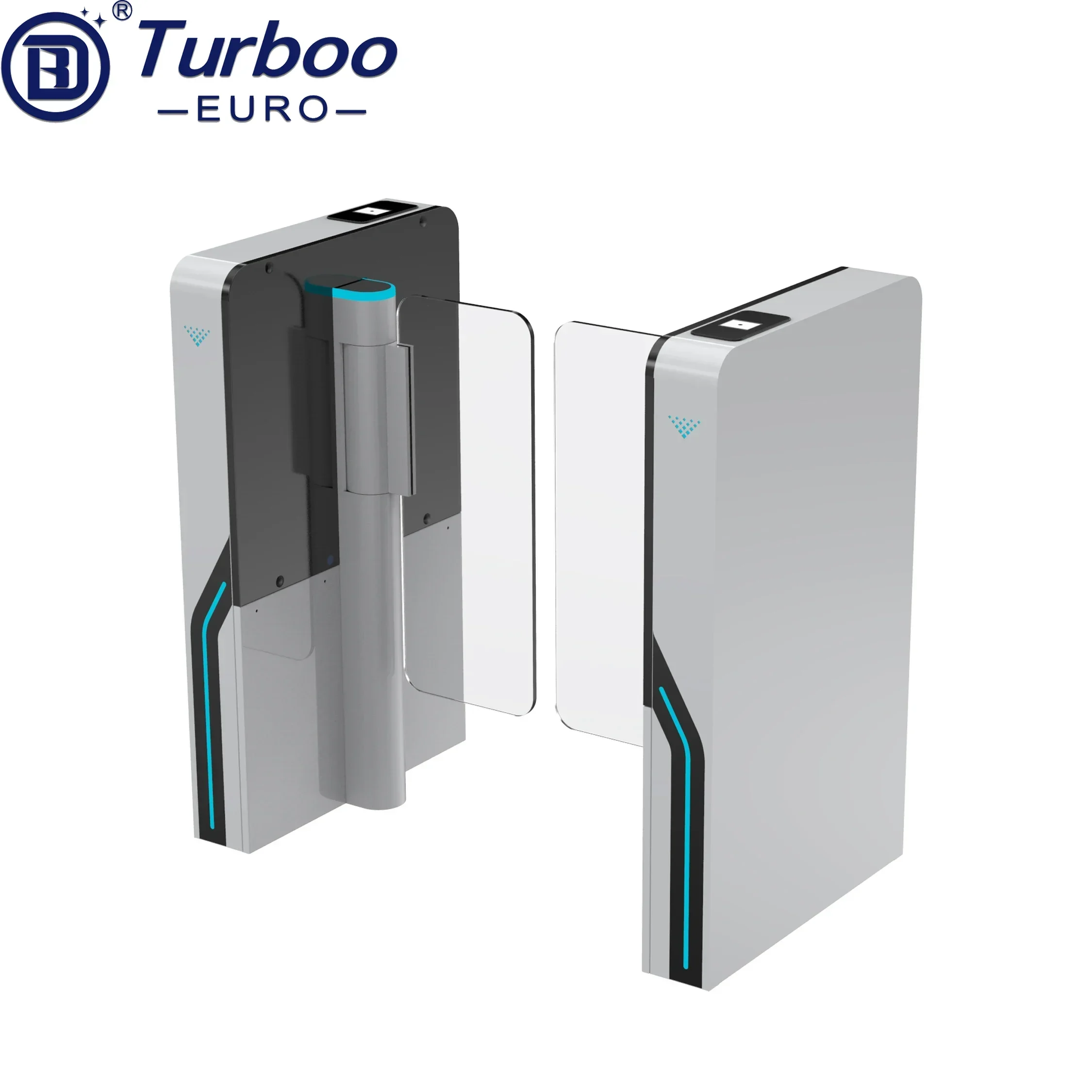 بوابة السرعة الأوتوماتيكية Swing Fastlane Speedgates Ecurity Turnstile مع التخصيص المتاحة لصالة الألعاب الرياضية