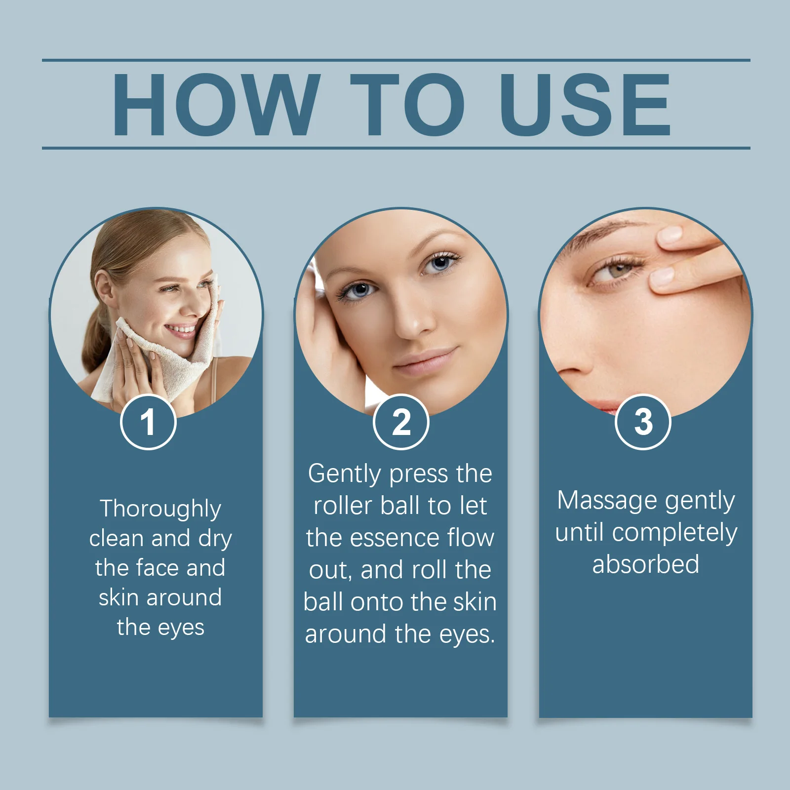 WEST MONTH Soro para os olhos Creme para aliviar o embotamento Hidratação de longa duração Fácil absorção Macio Refrescante Confortável