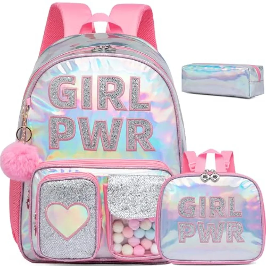 

Meetbelify Backpack for Girls Backpacks for Elementary Preschool Students School Cute Backpack with Lunch Box